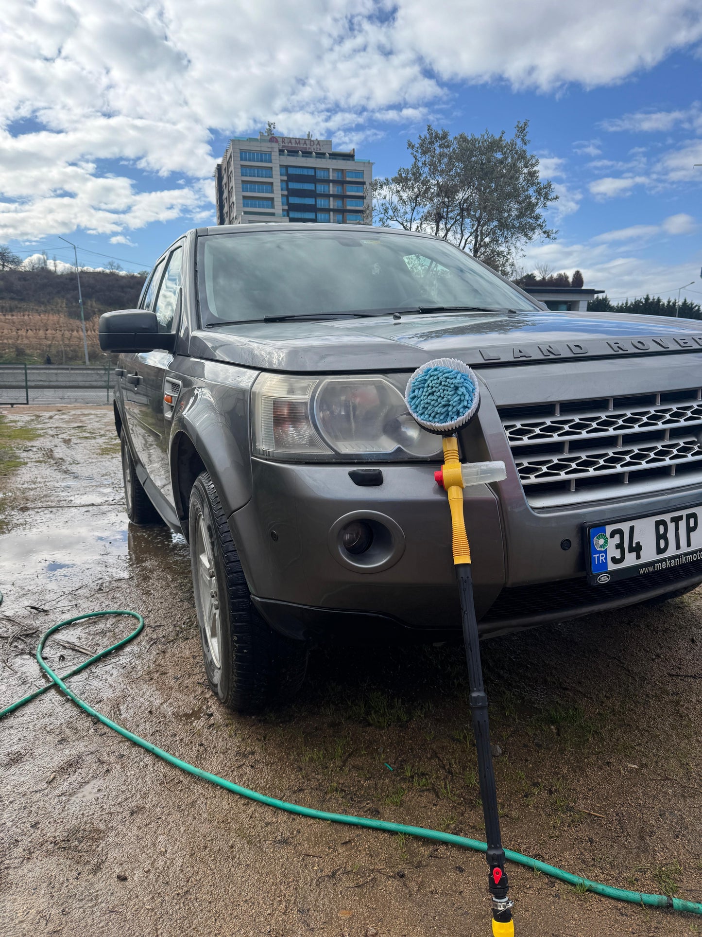 Basınçlı Köpüklü Oto Yıkama Fırçası