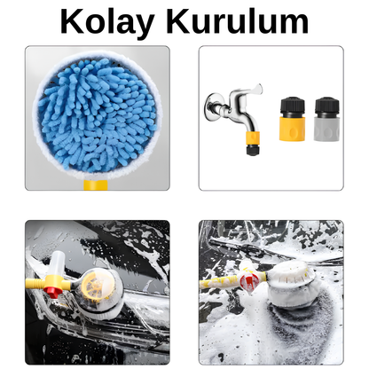 Basınçlı Köpüklü Oto Yıkama Fırçası