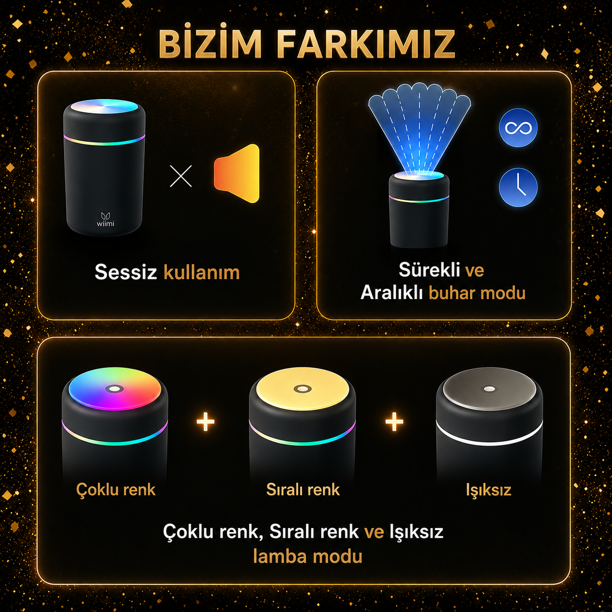Vip Araç İçi Hava Nemlendirici