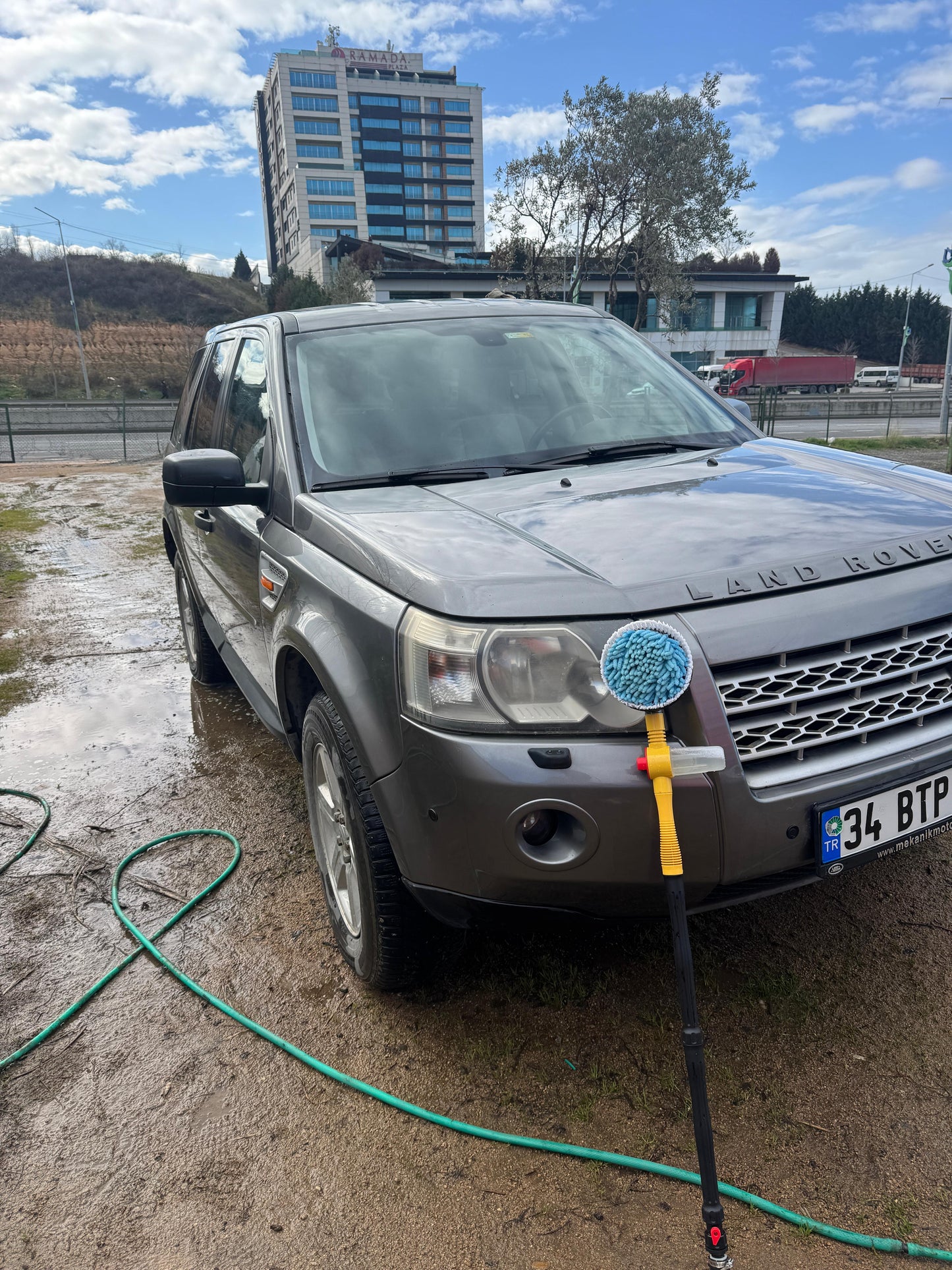 Basınçlı Köpüklü Oto Yıkama Fırçası