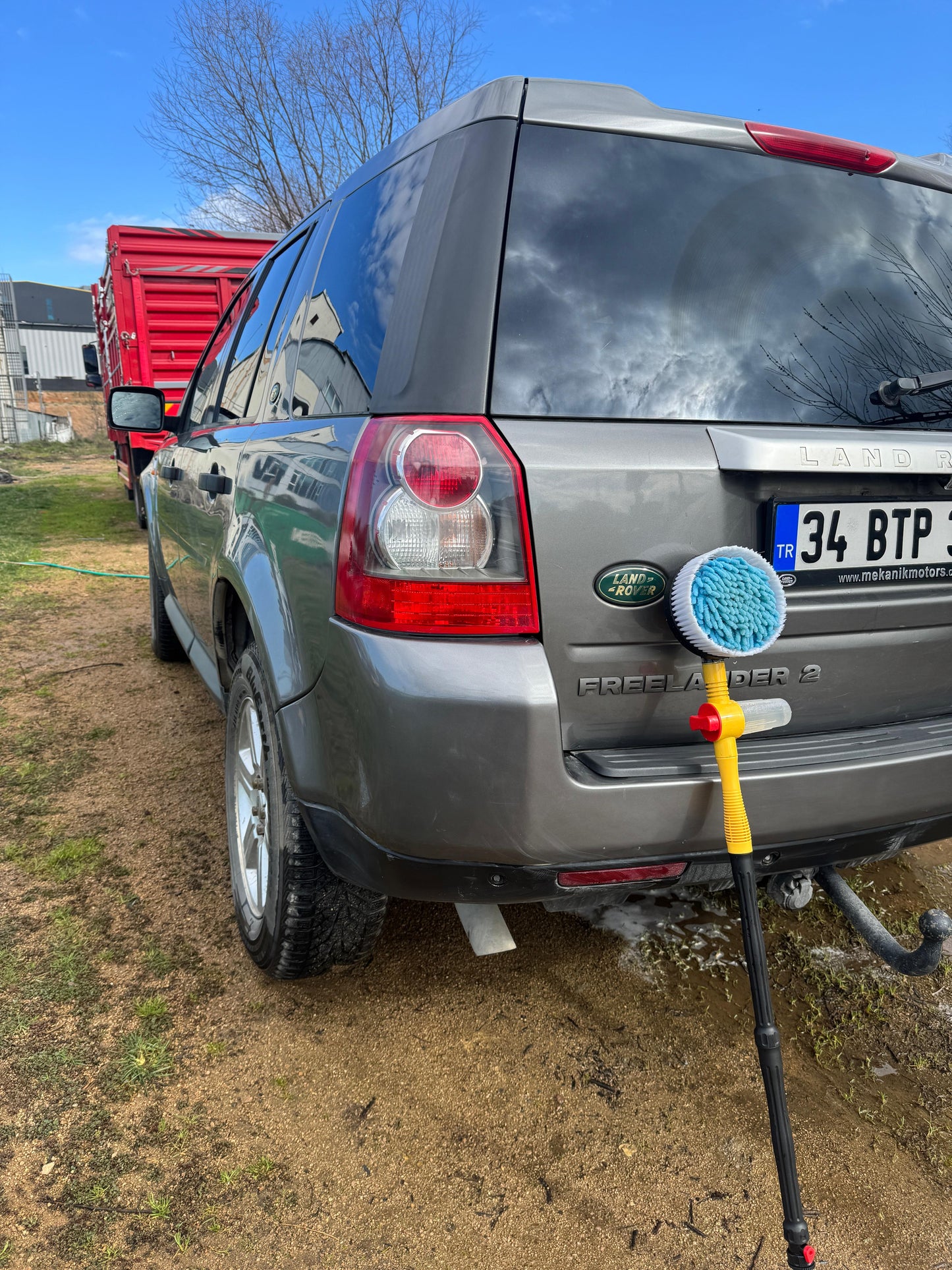 Basınçlı Köpüklü Oto Yıkama Fırçası