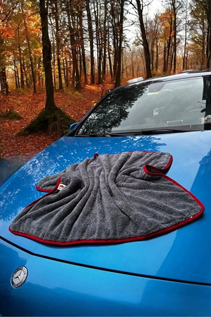 Çift Taraflı 600 Gsm Lüks Oto Kurulama Bezi (60×90 cm)