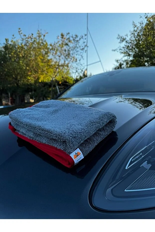 Çift Taraflı 600 Gsm Lüks Oto Kurulama Bezi (60×90 cm)